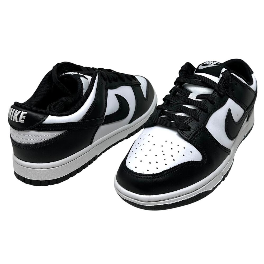 Nike Men's Dunk Low Retro Panda Shoes Sneakers Black White DD1391-100 - Picture 2 of 15